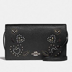 Coach Hayden grosgrain Foldover Crossbody Bag
